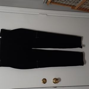 Susan Graver Weekend black pants size large.